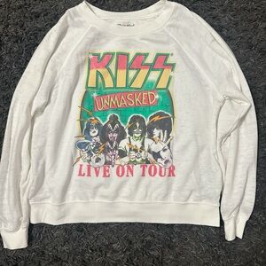 KISS Unmasked Live On Tour Sweatshirt